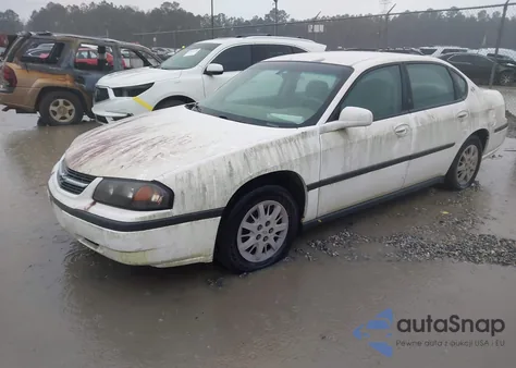 2002 Chevrolet Impala from USA, damaged, VIN 2G1WF52E529154963